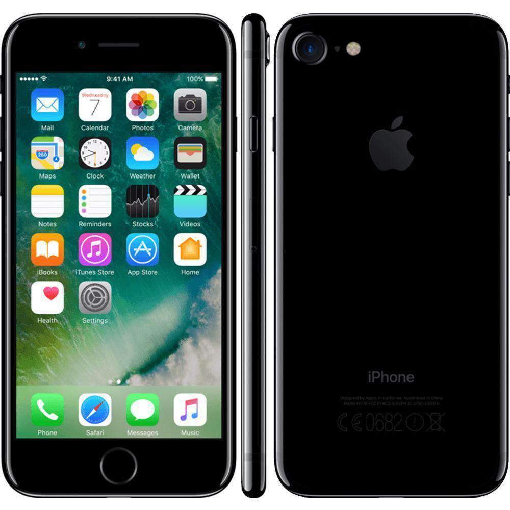 Apple iPhone 7 128GB Jet Black Sim Free cheap