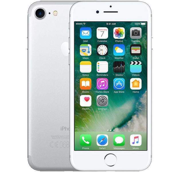 Apple iPhone 7 256GB Silver Unlocked - Refurbished Very Good