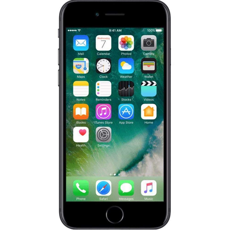 Apple iPhone 7 32GB Matte Black (Unlocked) No Touch ID - Refurbished Good