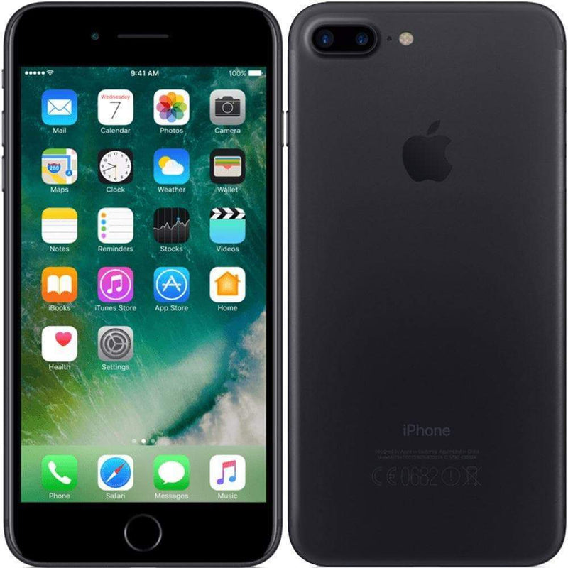 Apple iPhone 7 Plus 128GB, Matte Black (Vodafone) - Refurbished (A)