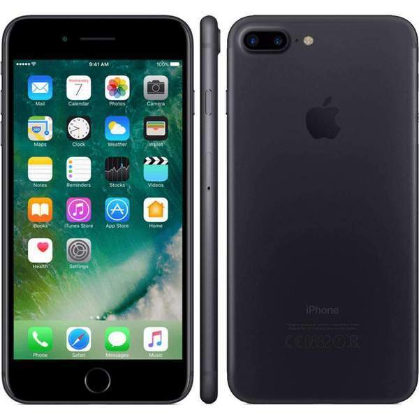 Apple iPhone 7 Plus 256GB Matte Black Unlocked Refurbished Pristine