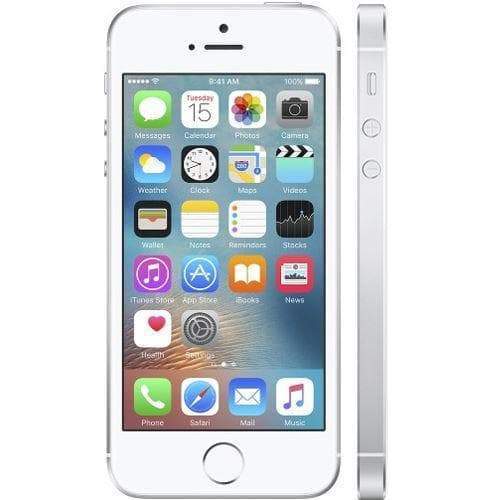 Apple iPhone SE 64GB, Silver (Unlocked) - Refurbished