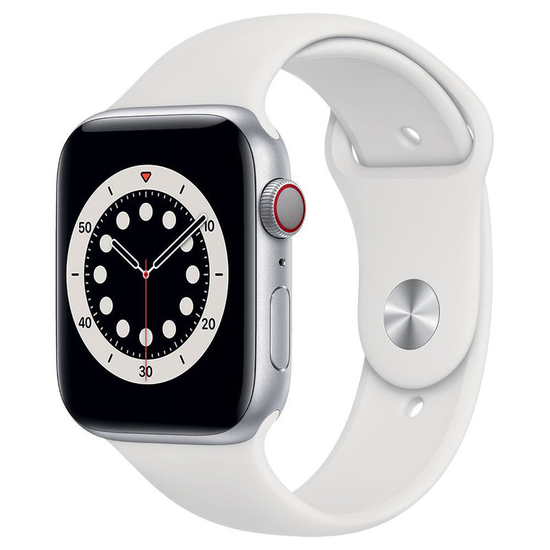 Apple Watch Series 6 GPS+Cellular - 44mm White Aluminium Refurbished Pristine
