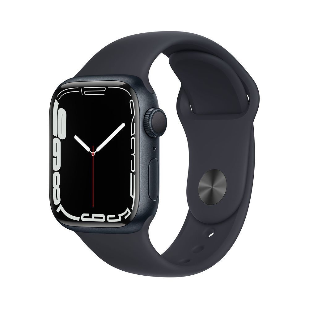 Apple Watch Series 7 GPS + Cellular 45mm Aluminium Black Refurbished Excellent