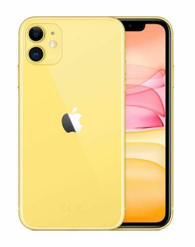 Apple iPhone 11 128GB, Yellow Unlocked Refurbished Good