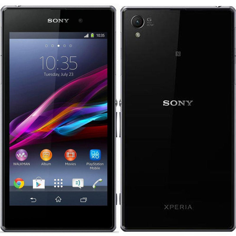 Sony Xperia Z1 16GB Black (White Spot) Unlocked Refurbished Good