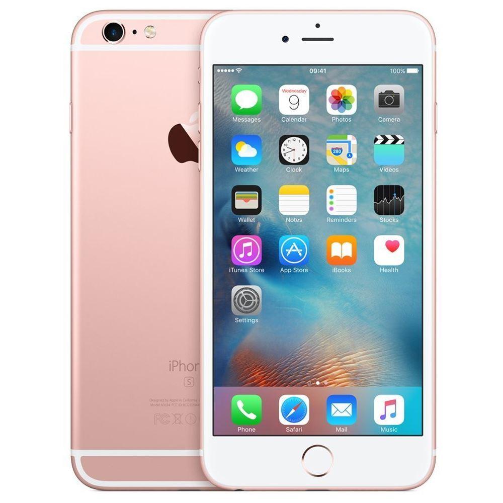 Apple iPhone 6S Plus 16GB Rose Gold Unlocked (Finger Print Sensor not Working) Refurbished Pristine