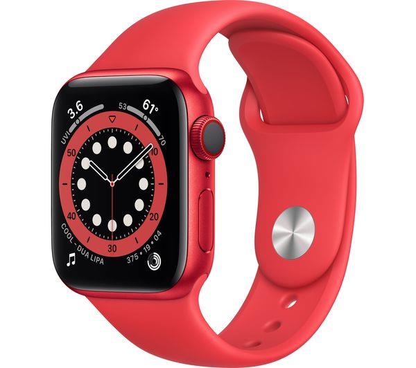 Apple Watch Series 6 GPS + Cellular 40mm Red Aluminium Refurbished Pristine