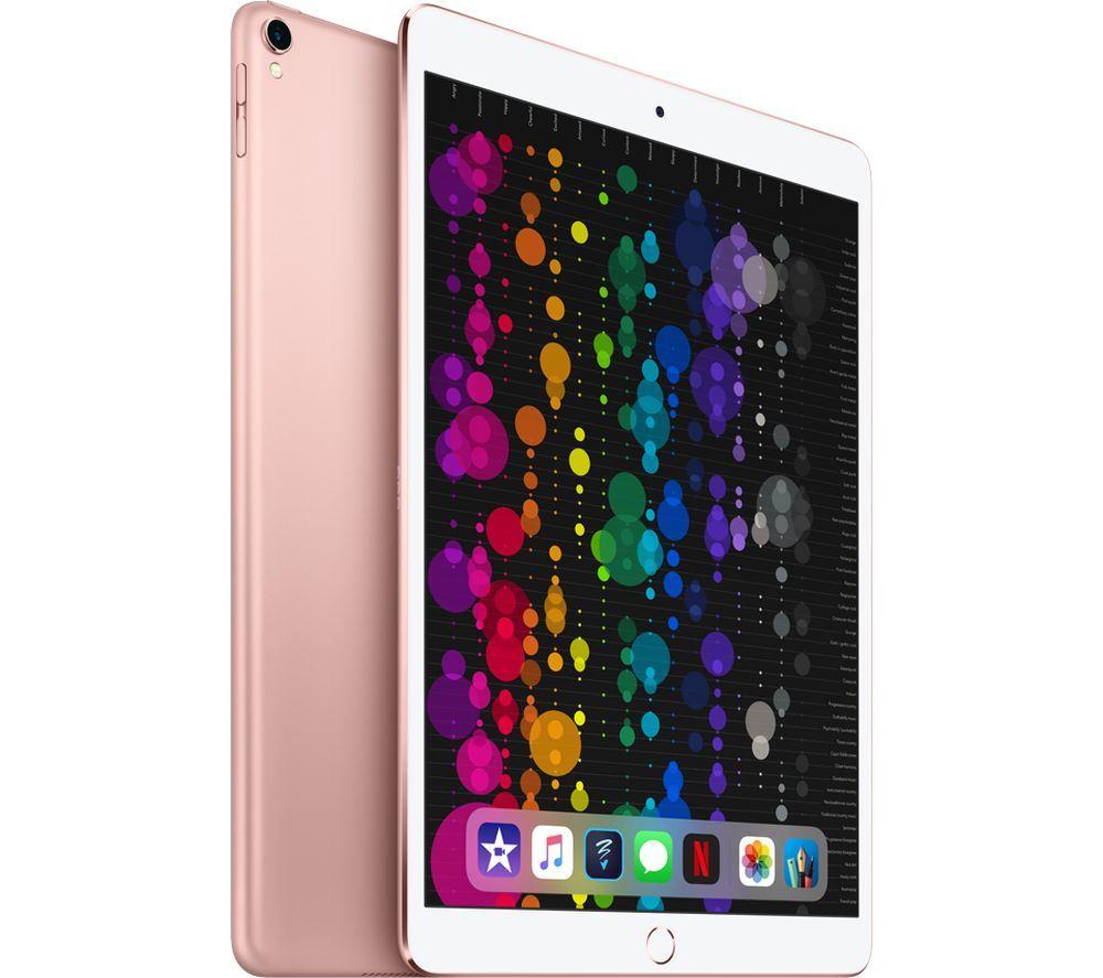 Apple iPad Pro 10.5 64GB WiFi 4G Unlocked Rose Gold  (2017) Refurbished Excellent
