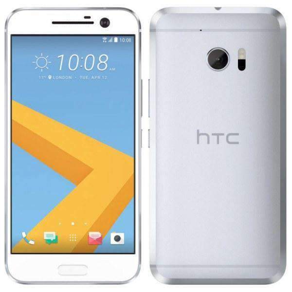 HTC 10 32GB, Glacier Silver (Unlocked) - Refurbished
