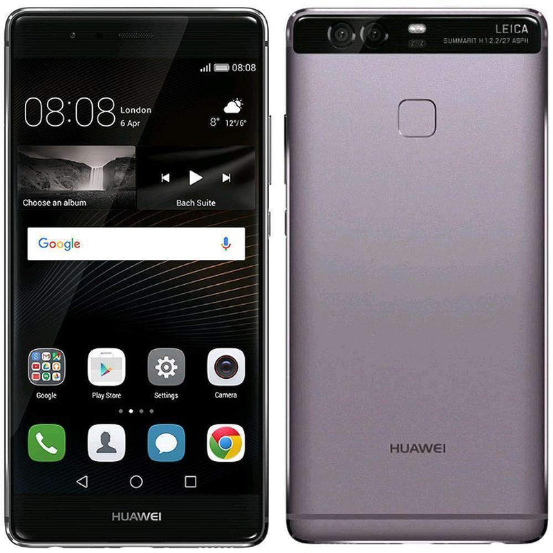 Huawei P9 32GB Titanium Grey Unlocked - Refurbished Excellent Sim Free cheap
