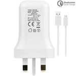 LG MCS-H05UR Fast Charger UK Mains Adapter 1.8Amp + MicroUSB Cable Sim Free cheap