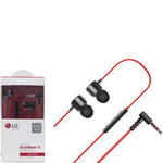 LG Quadbeat 3 Premium In Ear Headphones HSS-F630 - Red/Black Sim Free cheap