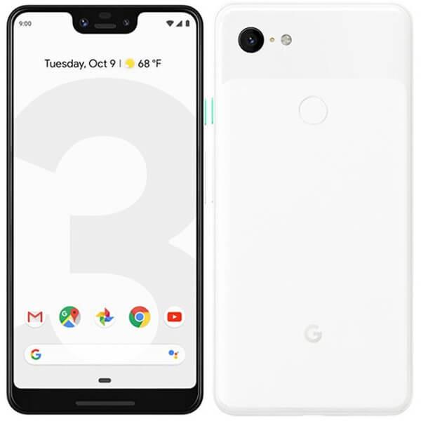 Google Pixel 3 XL 64GB Unlocked Clearly White Refurbished Excellent