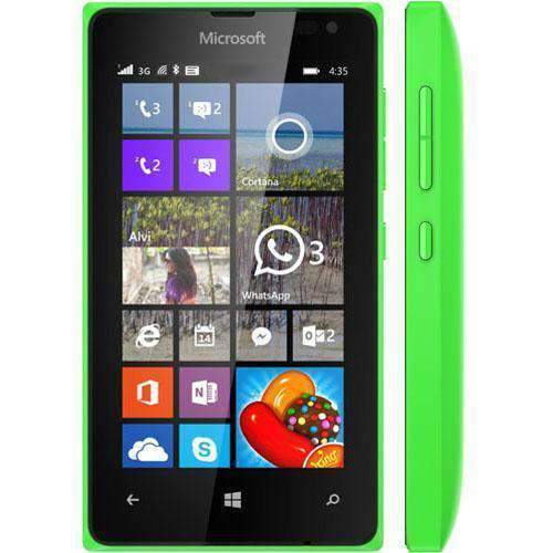 Microsoft Lumia 435 8GB Green Unlocked - Refurbished Excellent Sim Free cheap