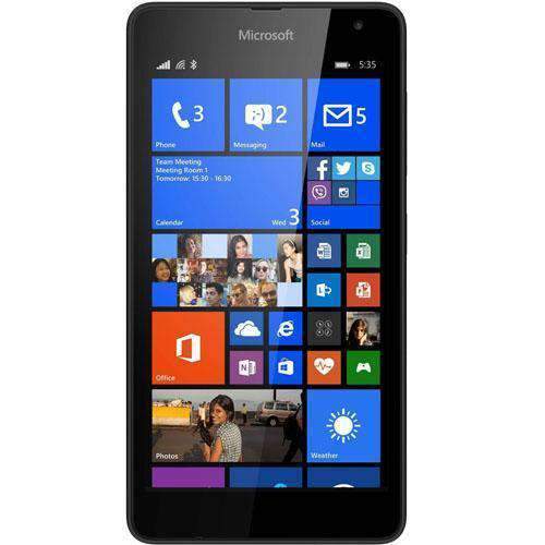 Microsoft Lumia 535 8GB Black Unlocked - Refurbished Very Good Sim Free cheap