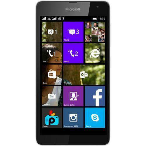 Microsoft Lumia 535 8GB White Unlocked - Refurbished Excellent