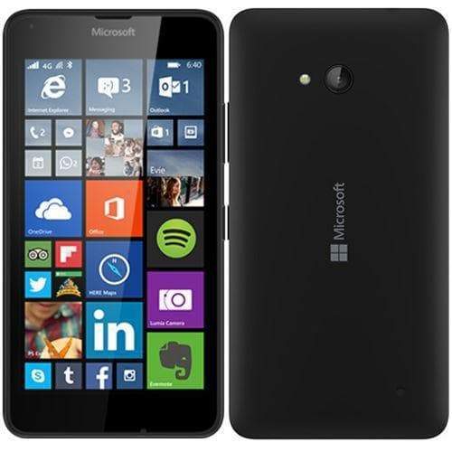 Microsoft Lumia 640 Dual SIM 8GB Black (O2 Locked) - Refurbished Excellent Sim Free cheap