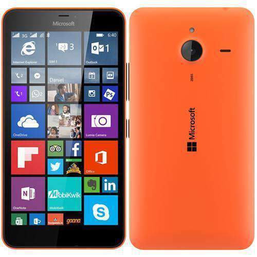 Microsoft Lumia 640 XL Smartphone - Orange Sim Free cheap