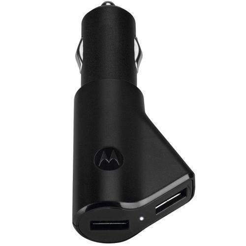 Motorola P617 Dual MicroUSB Car Adapter SPN5581A - Black Sim Free cheap