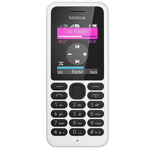Nokia 130 Dual SIM - White Sim Free cheap
