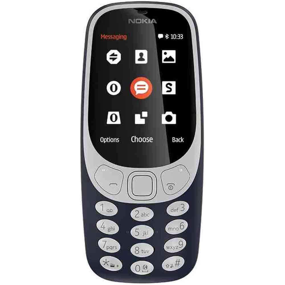 Nokia 3310 (2017) - Dark Matte Blue Sim Free cheap