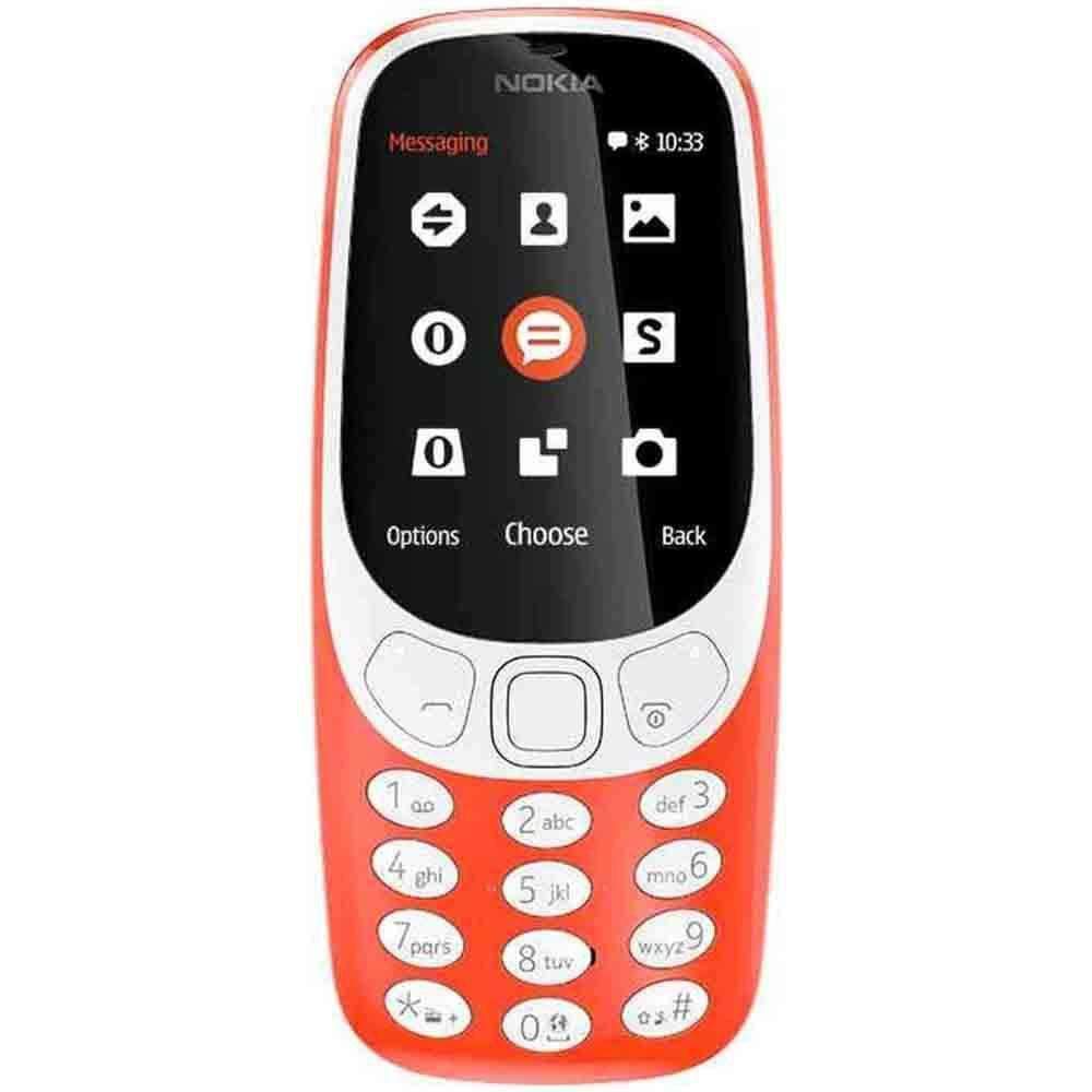 Nokia 3310 (2017) - Warm Glossy Red Sim Free cheap