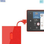 Nokia DC-18 Universal MicroUSB Portable Charger - Red Sim Free cheap