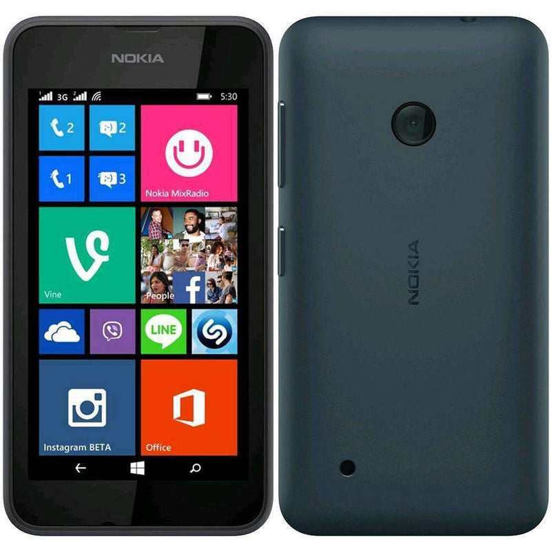 Nokia Lumia 530 4GB Grey Unlocked - Refurbished Good Sim Free cheap