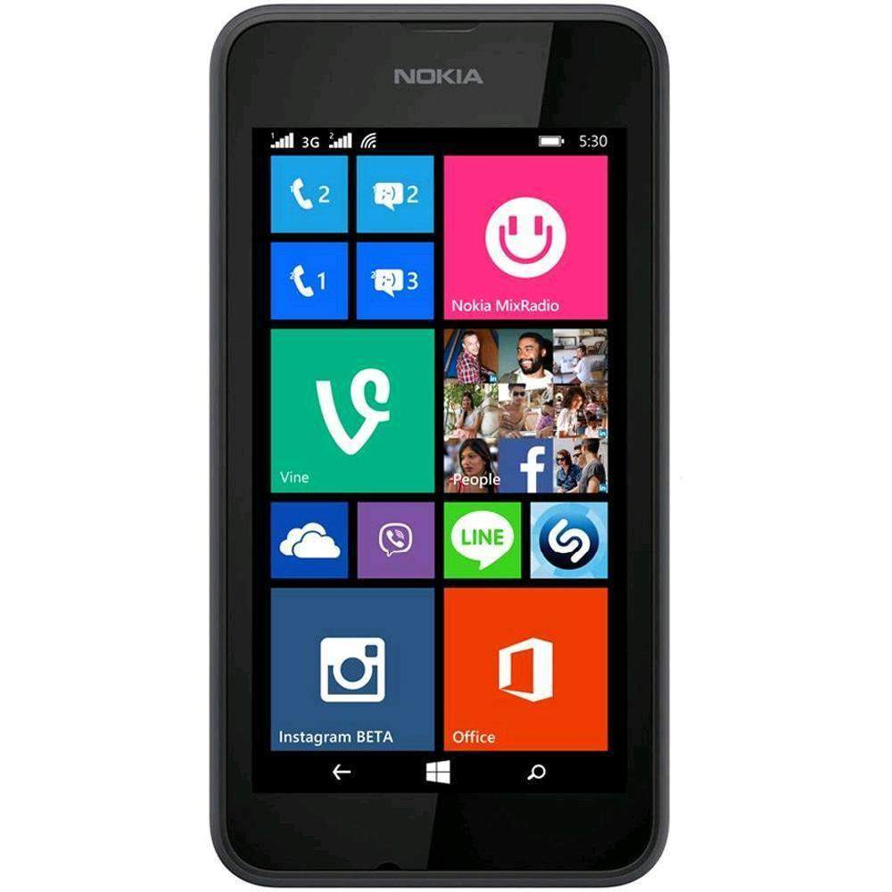 Nokia Lumia 530 4GB Grey Unlocked - Refurbished Very Good Sim Free cheap