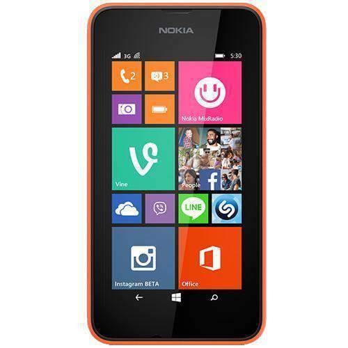 Nokia Lumia 530 Bright Orange (EE Locked) - Refurbished Excellent Sim Free cheap