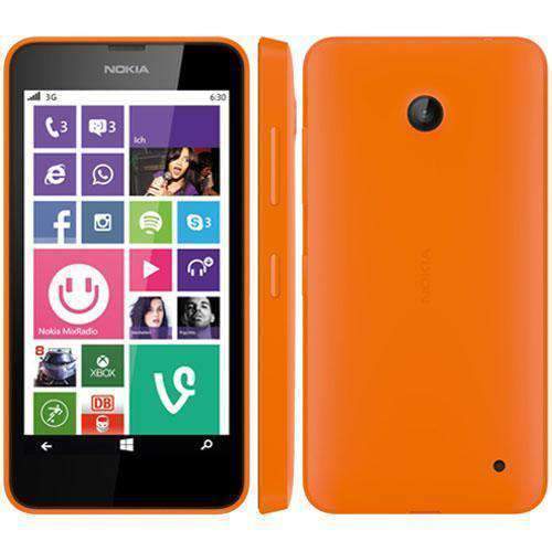 Nokia Lumia 630 8GB Bright Orange Unlocked - Refurbished Very Good Sim Free cheap