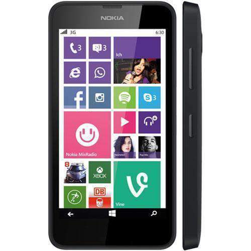 Nokia Lumia 630 Dual SIM 8GB Black Unlocked - Refurbished Very Good Sim Free cheap