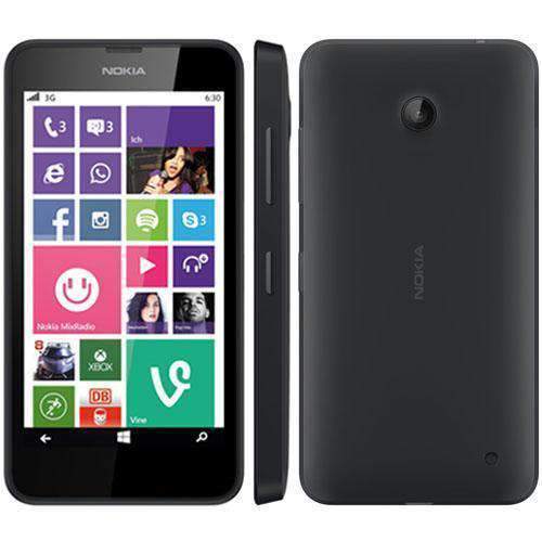 Nokia Lumia 630 Dual SIM 8GB Black Unlocked - Refurbished Very Good Sim Free cheap