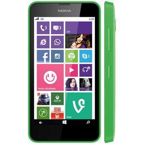 Nokia Lumia 630 Dual SIM Smartphone - Bright Green Sim Free cheap