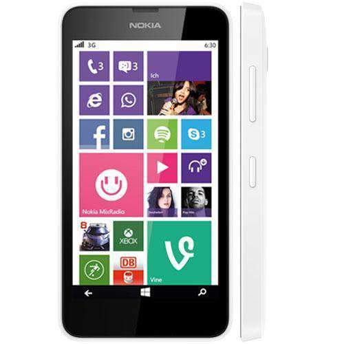 Nokia Lumia 630 Dual SIM Smartphone - White Sim Free cheap