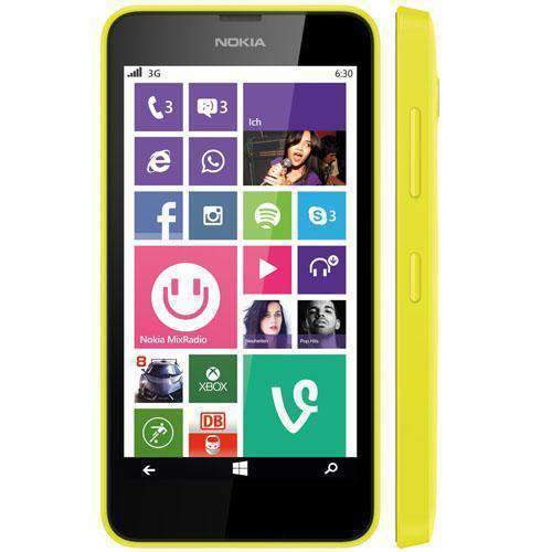 Nokia Lumia 630 Smartphone Yellow- Refurbished Very Good Sim Free cheap