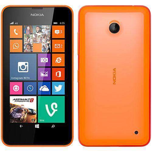 Nokia Lumia 635 8GB Bright Orange - Refurbished Very Good Sim Free cheap