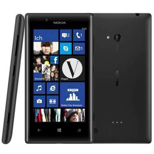 Nokia Lumia 720 8GB Black - Refurbished Excellent Sim Free cheap
