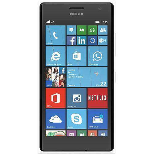 Nokia Lumia 735 4G/LTE - White Sim Free cheap