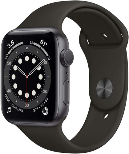 Apple Watch Series 6 GPS - 44mm Space Grey Aluminium Refurbished Pristine