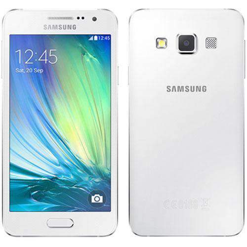 Samsung Galaxy A3 16GB (2015) Pearl White Unlocked - Refurbished Very Good Sim Free cheap