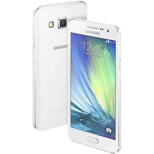 Samsung Galaxy A3 (2015) 16GB Pearl White Unlocked - Refurbished Very Good Sim Free cheap