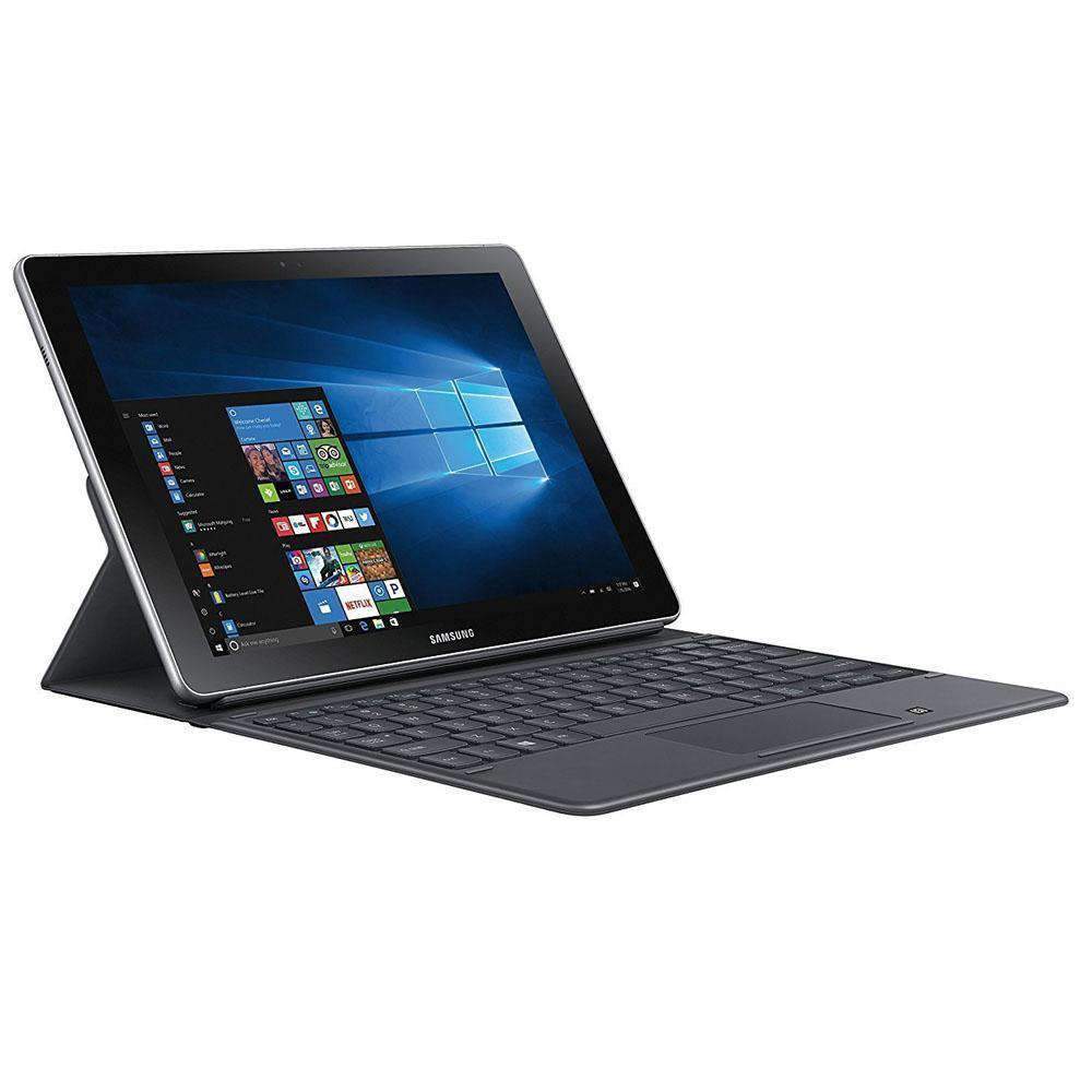 Samsung Galaxy Book 10.6-Inch Windows 10 64GB 2-in-1 PC with S-Pen & Keyboard - Silver Sim Free cheap