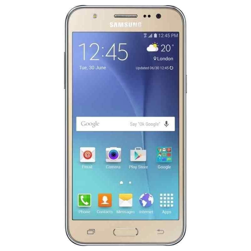 Samsung Galaxy J5 (2015) 16GB, Gold (Unlocked) - Refurbished Good