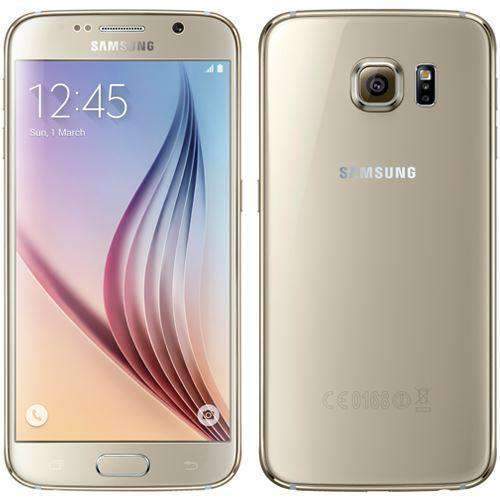 Samsung Galaxy S6 32GB Gold Platinum O2 Locked - Refurbished Excellent Sim Free cheap