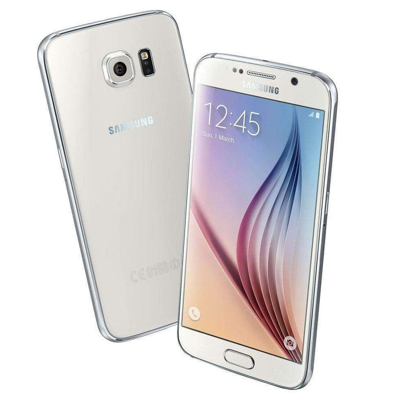 Samsung Galaxy S6 64GB, White Pearl (O2 UK) - Refurbished Good