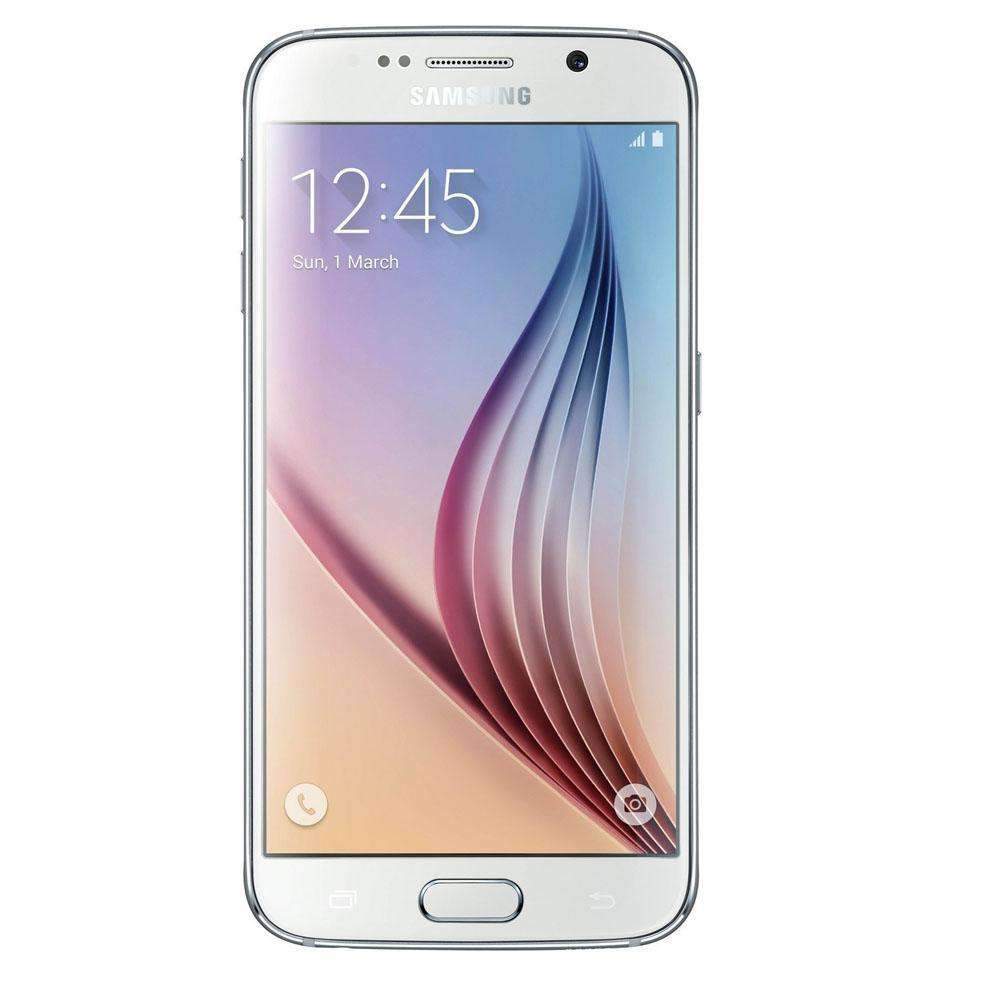 Samsung Galaxy S6 64GB White Pearl Unlocked - Refurbished Excellent Sim Free cheap