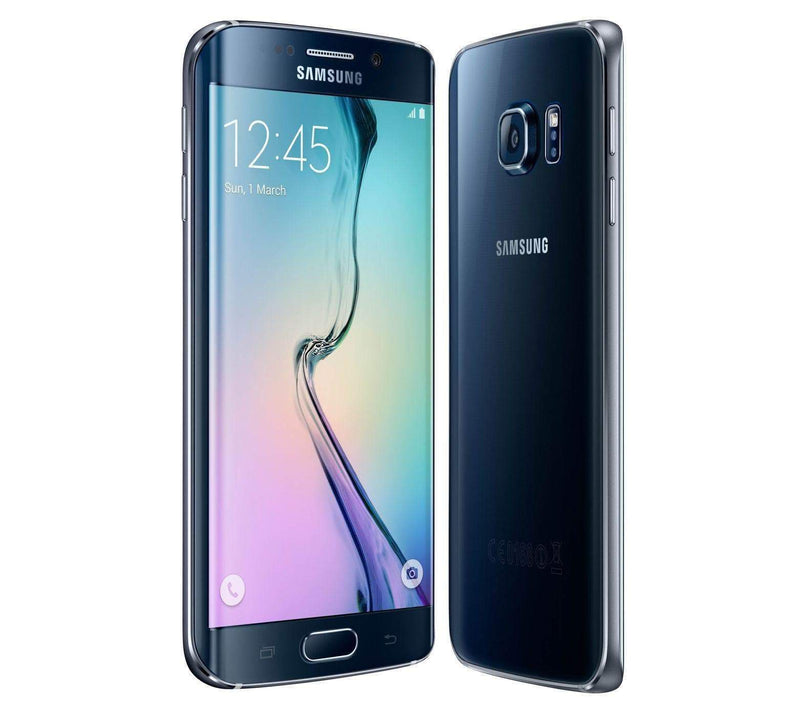 Samsung Galaxy S6 Edge 128GB Black Sapphire (Unlocked) - Refurbished Very Good Sim Free cheap