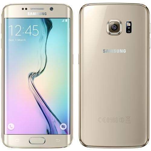 Samsung Galaxy S6 Edge 32GB, Gold Platinum (O2 Locked) - Refurbished Good